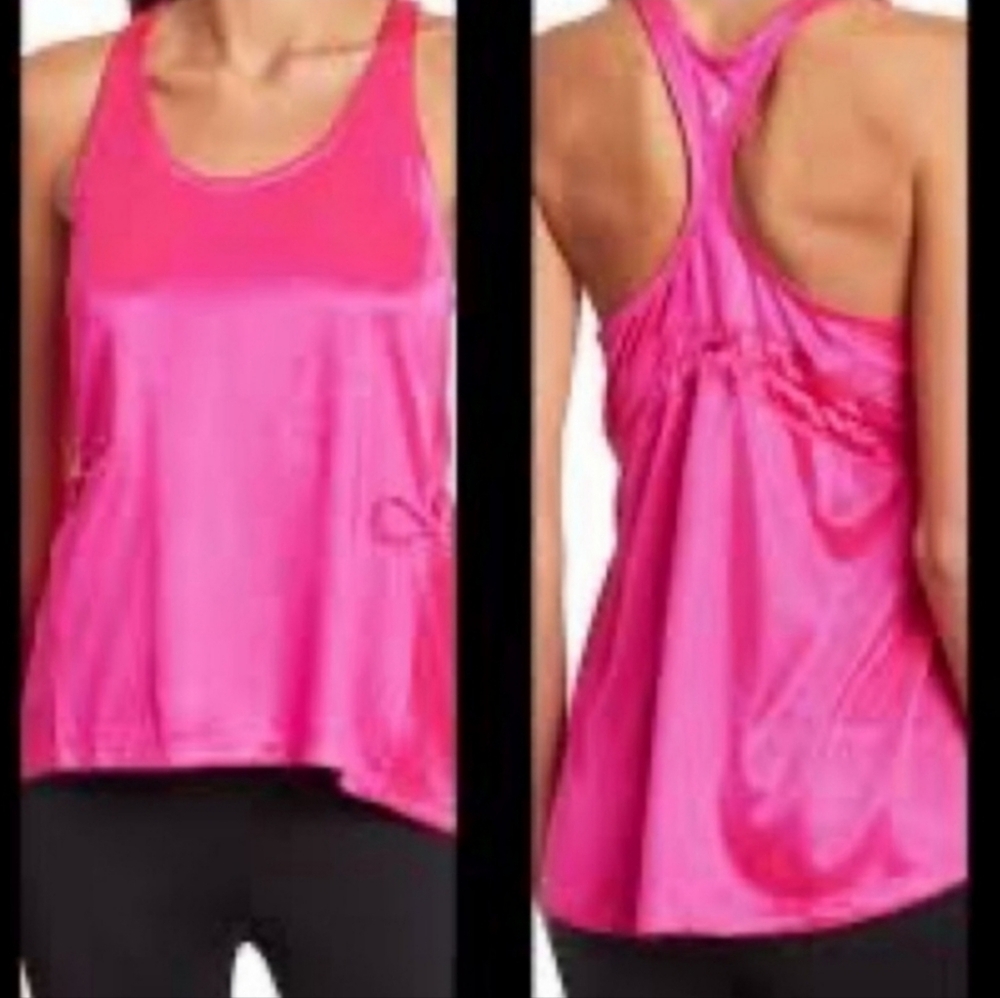 Spyder Pink Racerback Tank Top